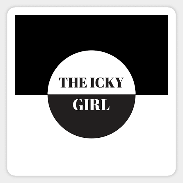 Ying Yang Y-Icky Sticker by TheIckyShop